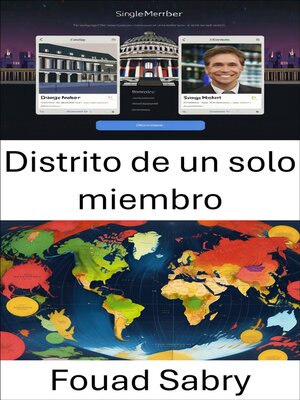 cover image of Distrito de un solo miembro